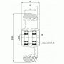 Koła aluminiowo-gumowe fi 160 mm do wózków paletowych