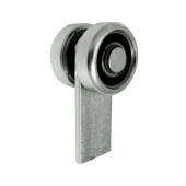 Wózek 2-rolkowy metal do profilu 50x50x3