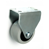Kółka meblowe fi 40 w obudowach stałych