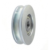 Rolka profilowana metalowa fi 79 mm na linkę fi 8 mm