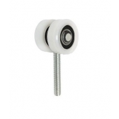 Wózek 2-rolkowy poliamid do profilu 60x60x3 trzpień fi 12